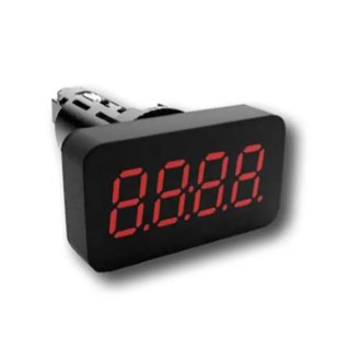 RS PRO 7 Segment LED Digital Panel Multifunction Meter for Current and Voltage Measurement 188-3475