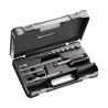 Facom 19-Piece 3/8 in 12 Point Chrome Vanadium Steel Socket Set J.161-3P12U