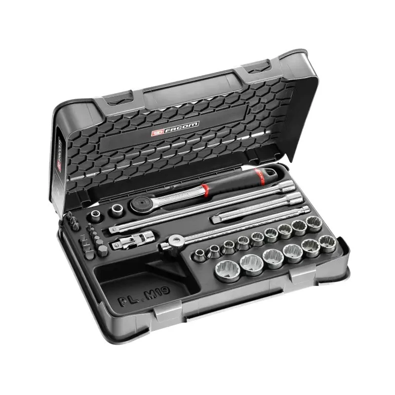Facom 35-Piece 3/8 in 12 Point Socket & Bit Set J.430BSP