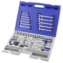 Expert by Facom 101-Piece 1/2 in, 1/4 in Hexagon, Plug Socket, Screwdriver bit Socket Set E032911