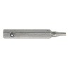 Facom Hex Screwdriver Bit, 4 mm Drive Size, 1.3 mm Hex Tip, 28 mm Overall Length EH.001.3