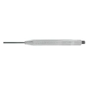 Facom Punch with 4.5mm Shank Diameter, 93mm Overall Length, Zinc Plated 251A.2.5