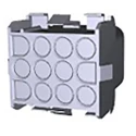 TE Connectivity Universal MATE-N-LOK Female Connector Housing 12 Way 3 Row Straight 6.35 mm Pitch 1-480709-0