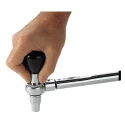 Facom 1/2 in Square Drive Swivel Handle Socket Black Steel 66mm Overall S.305P