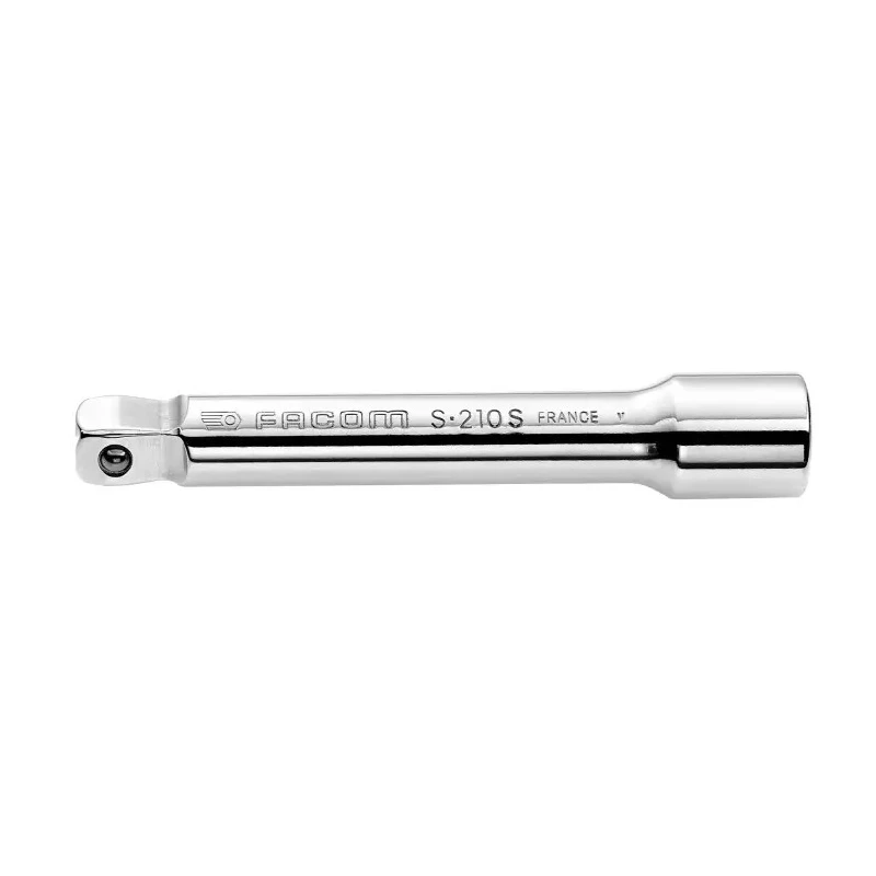Facom 1/2 in Square Wobble Extension Bar Chrome Steel 130mm Overall Length S.210S