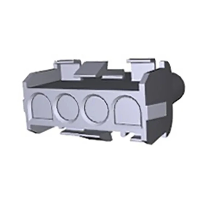 TE Connectivity Universal MATE-N-LOK Female Connector Housing 6.35 mm Pitch 4 Way 1 Row Straight 1-480703-0