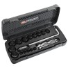 Facom 18 Piece Gasket Cutting Kit, 3-30 mm, Gasket Punch Kit + Case 245.J1A