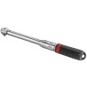 Facom Click Torque Wrench, 5 To 25 Nm, 1/4 in Drive Square Drive, Chrome Vanadium Steel, 300mm Overall Length R.208-25PB
