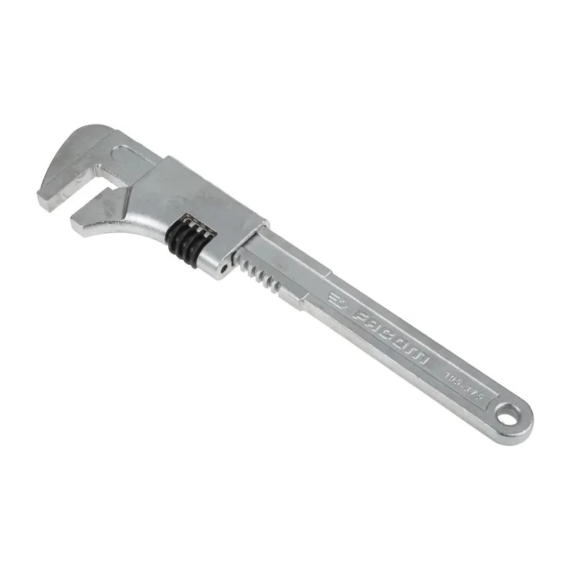 Facom Adjustable Spanner Wrench 80 mm Jaw Capacity 375mm Overall Length Metal Handle 105.375