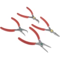 Facom 4-Piece Circlip Plier Set, 418mm Overall Length, Comfort Grip Handles, ESD Safe, Steel Material MOD.PC