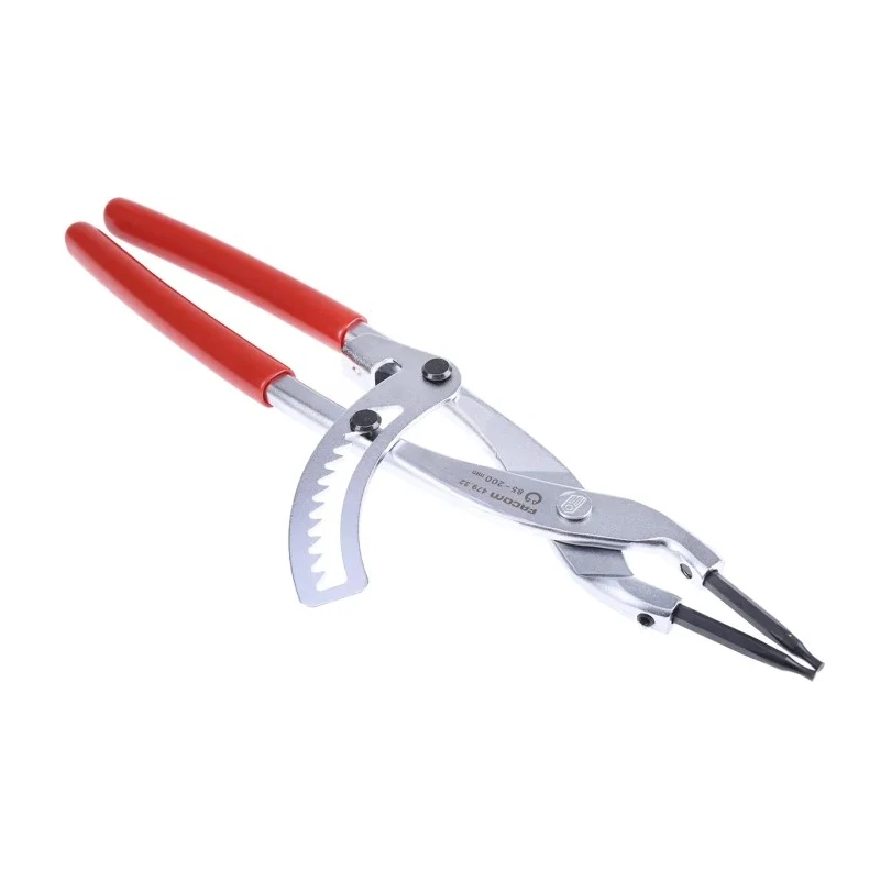 Facom Circlip Plier with 310mm Overall Length, ESD Safe, Steel Chrome Finish PVC Grip Handles 479.32
