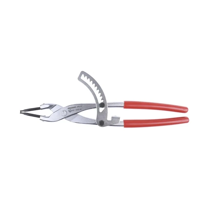 Facom Circlip Plier with 310mm Overall Length, ESD Safe, Steel Chrome Finish PVC Grip Handles 479.32