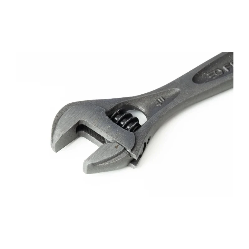 Facom Adjustable Wrench with 13 mm Jaw Capacity, 114 mm Overall Length, Metal Handle, Phosphate Finish 113A.4T