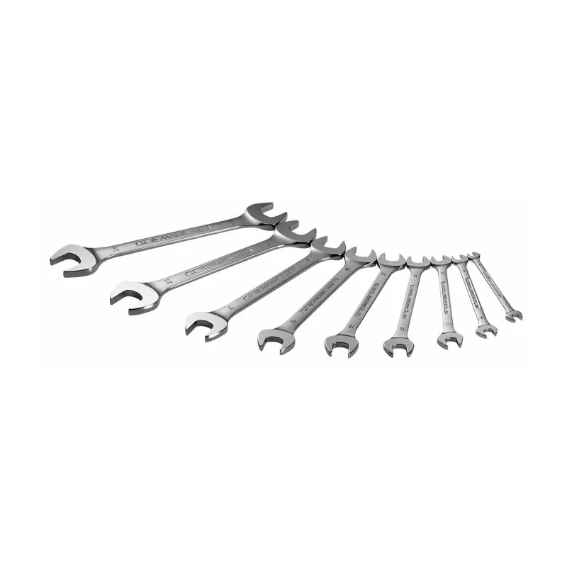 Facom 8-Piece Spanner Set Box, Sizes 8 x 9 to 22 x 24 mm 44.JE8