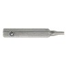 Facom Hex Screwdriver Bit, 4 mm Drive Size, 1.5 mm Tip Size, Hex Drive, 28 mm Overall Length EH.001.5