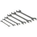 Facom 6-Piece Spanner Set, Sizes 1/4 x 5/16 to 7/8 x 15/16 in 44.JU6