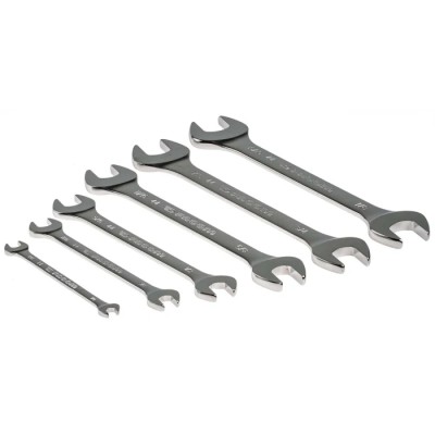 Facom 6-Piece Spanner Set, Sizes 1/4 x 5/16 to 7/8 x 15/16 in 44.JU6