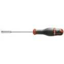 Facom Nut Driver with 125 mm Stainless Steel Blade and Plastic Handle 74A.7