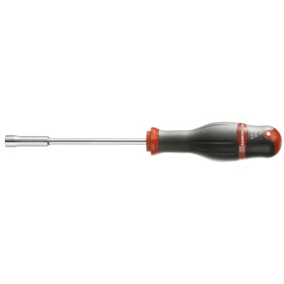 Facom Nut Driver with 125 mm Stainless Steel Blade and Plastic Handle 74A.7