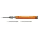Facom Slotted Interchangeable Standard Screwdriver Set, 3-Piece, 105 mm Blade Length AMR