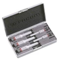 Facom Precision Slotted Screwdriver Set, 5-Piece, Case Dimensions 183x109x32 mm AEF.J2