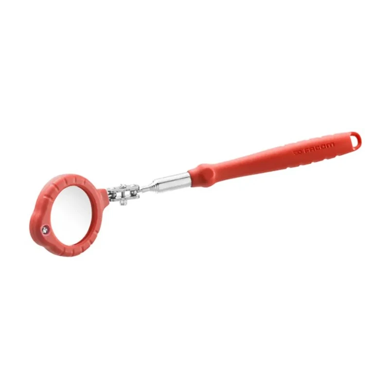 Facom Inspection Mirror Probe, 33 mm Mirror Diameter, Adjustable Illuminated Telescopic 834B.RTIS
