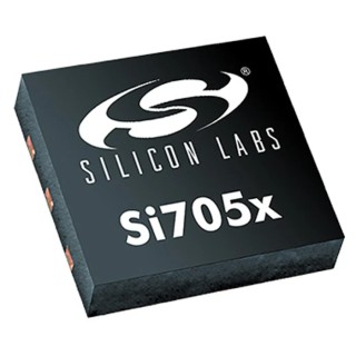 Silicon Labs Digital Output Temperature Sensor Surface Mount Serial-I2C ±0.4°C Accuracy 6-Pin DFN Si7054-A20-IM