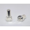 Molex Vertical PCB Pin, 1 Row, Copper Alloy Contact with Silver Plating, Screw Termination, -40°C to 105°C 203263-4385