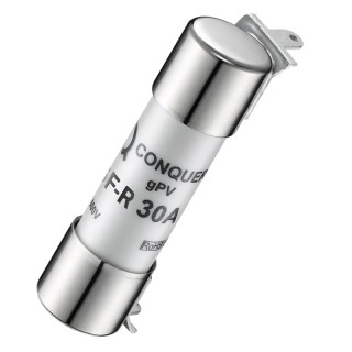 RS PRO 15A GPV Ceramic Cartridge Fuse, 10 x 38 mm, 600V DC, Power Fuse IEC 60269-6 188-4482