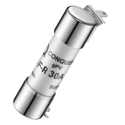 RS PRO 15A GPV Ceramic Cartridge Fuse, 10 x 38 mm, 600V DC, Power Fuse IEC 60269-6 188-4482