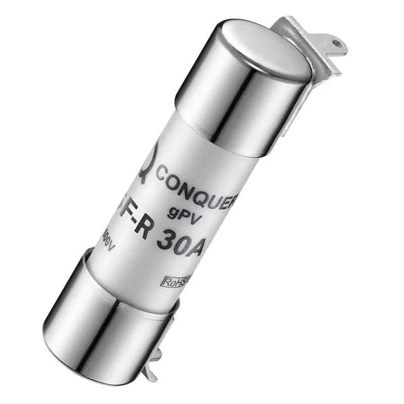 RS PRO 15A GPV Ceramic Cartridge Fuse, 10 x 38 mm, 600V DC, Power Fuse IEC 60269-6 188-4482