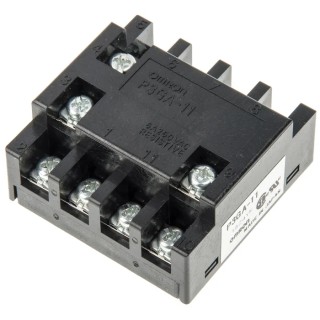 Omron 11-Terminal Plastic Housing Socket, Compatible With H3CR-F, H3CR-A, H3CR-H Series P3GA-11