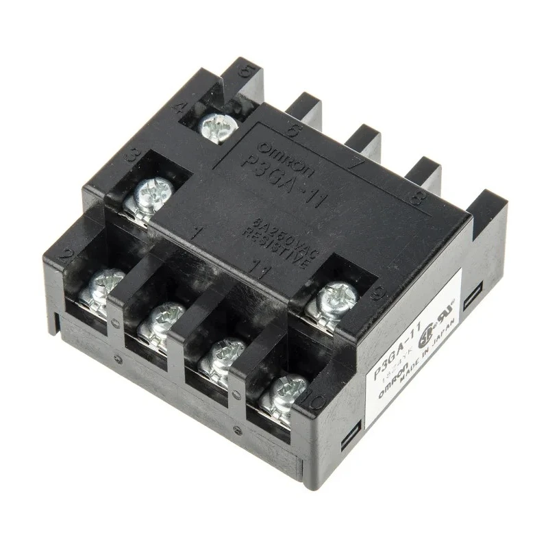 Omron 11-Terminal Plastic Housing Socket, Compatible With H3CR-F, H3CR-A, H3CR-H Series P3GA-11