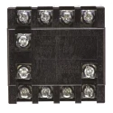 Omron 11-Terminal Plastic Housing Socket, Compatible With H3CR-F, H3CR-A, H3CR-H Series P3GA-11
