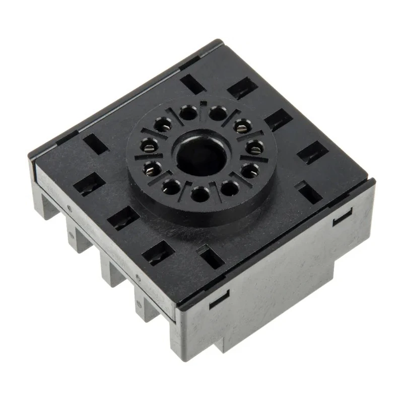 Omron 11-Terminal Plastic Housing Socket, Compatible With H3CR-F, H3CR-A, H3CR-H Series P3GA-11