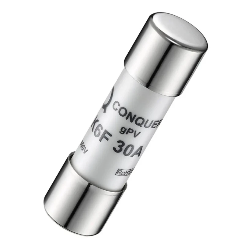 RS PRO 30A GPV Ceramic Cartridge Fuse 600V DC, 10 x 38 mm, Power Type 188-4612