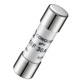 RS PRO 20A GPV Ceramic Cartridge Fuse 10 x 38 mm 600V DC Power Rated 188-4656