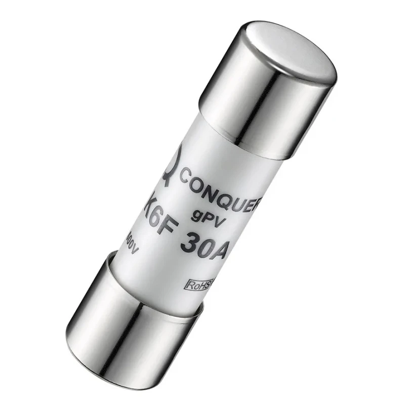 RS PRO 20A GPV Ceramic Cartridge Fuse 10 x 38 mm 600V DC Power Rated 188-4656