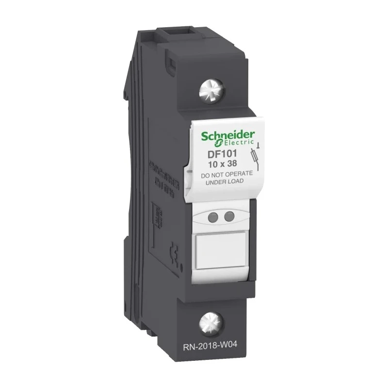 Schneider Electric 32A Rail Mount Fuse Holder 1P, Screw Terminal, DIN 35 mm Rail, 690V DF101