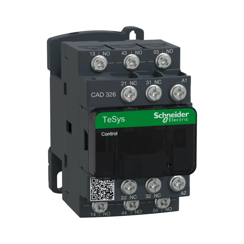 Schneider Electric TeSyS CA Contactor, 220V AC Coil, 3-Pole, 10A Contact Current, 3 NO/2 NC, 690V AC CAD326M7
