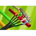 Alpha Wire Heat Shrink Tubing Black 38.1 mm Sleeve Diameter x 45.72m Length 2:1 Shrink Ratio FIT Shrink F60011/2 BK005
