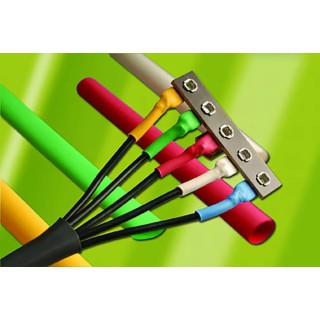 Alpha Wire Heat Shrink Tubing Black 38.1 mm Sleeve Diameter x 45.72m Length 2:1 Shrink Ratio FIT Shrink F60011/2 BK005