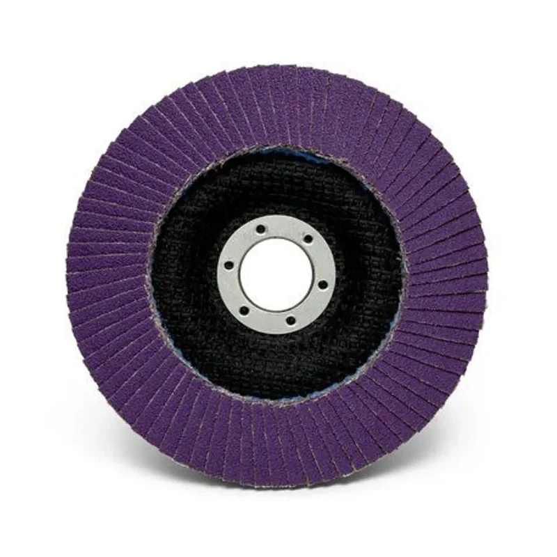 3M Zirconia Aluminium Flap Disc 125 mm Fine Grade P120 Grit 10 Per Pack 7100196815