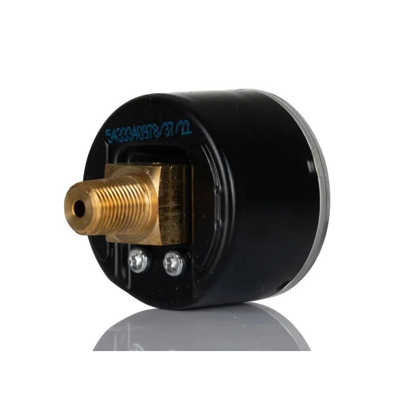 SMC 40 mm Threaded One-Touch Fitting Pressure Gauge 4 bar 4K8-4