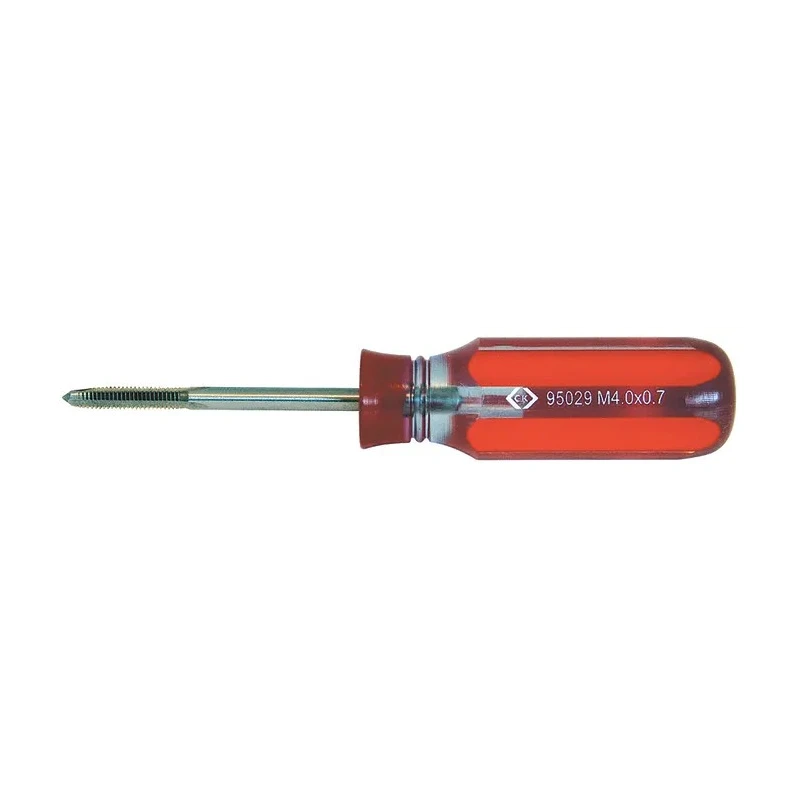 CK Acetate Handle High Speed Steel M4 Thread Rethreader 113 mm Total Length 495029