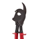 CK Flush Ratchet Cable Cutter Steel Handle Rubber Grip 52mm Maximum Cutting Capacity T3678