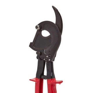 CK Flush Ratchet Cable Cutter Steel Handle Rubber Grip 52mm Maximum Cutting Capacity T3678