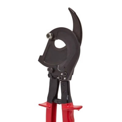CK Flush Ratchet Cable Cutter Steel Handle Rubber Grip 52mm Maximum Cutting Capacity T3678