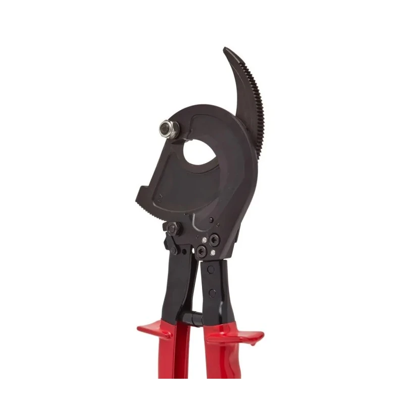 CK Flush Ratchet Cable Cutter Steel Handle Rubber Grip 52mm Maximum Cutting Capacity T3678