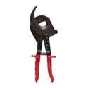 CK Flush Ratchet Cable Cutter Steel Handle Rubber Grip 52mm Maximum Cutting Capacity T3678